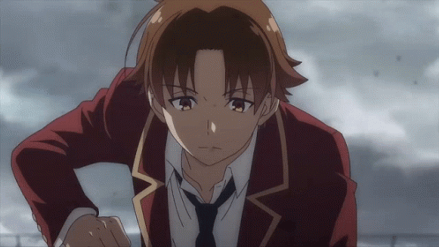 Anime Punch Koyotaka Sayanokoji GIF