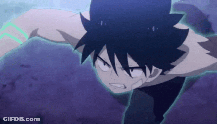 Anime Punch Shiki Granbell Radiant GIF