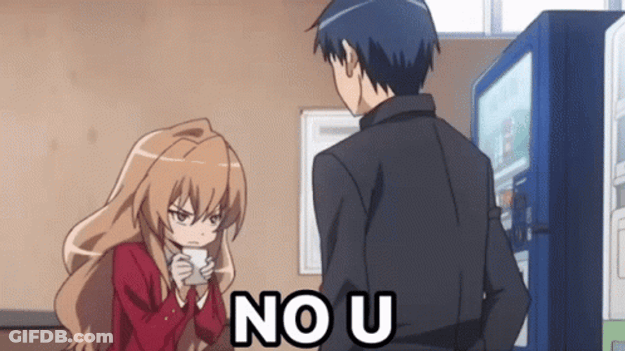 Anime Punch Tora Dora Anime Series GIF