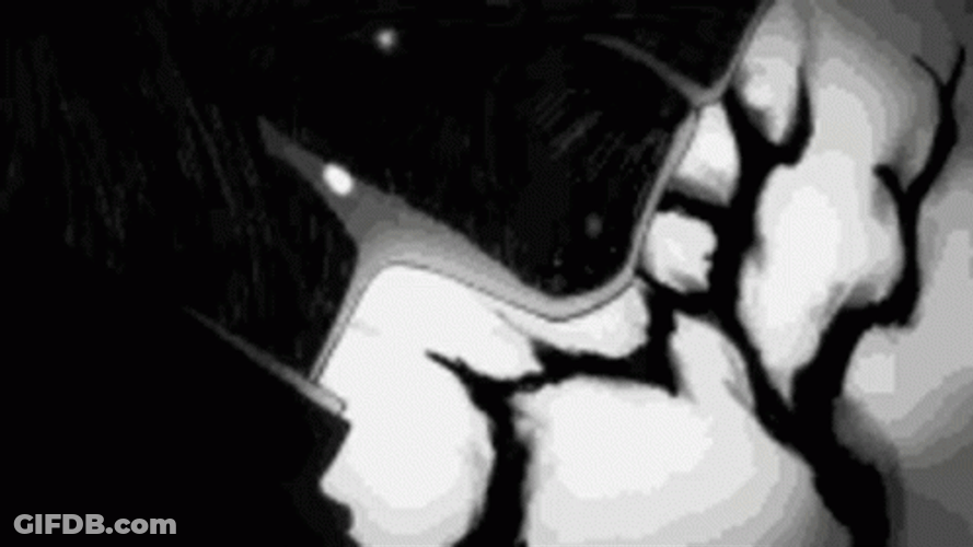 Anime Rage Gritted Teeth GIF