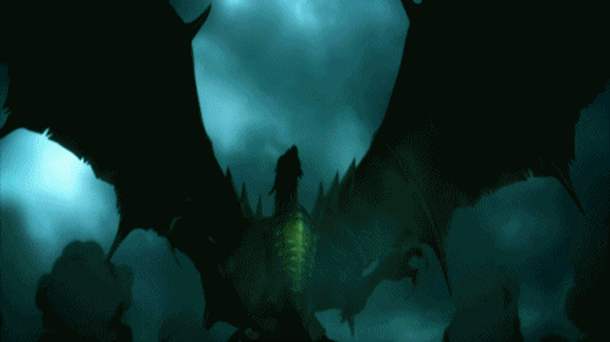 Anime Rage Of Bahamut Dragon GIF