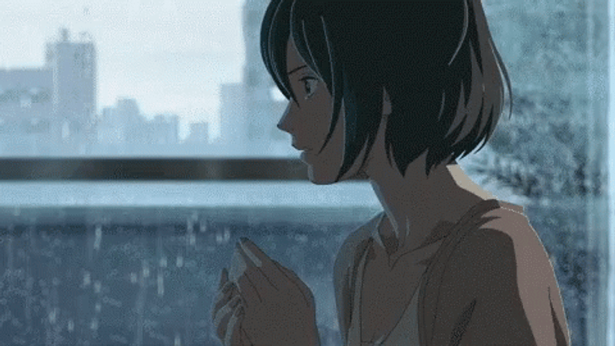 Anime Rain Yukino GIF
