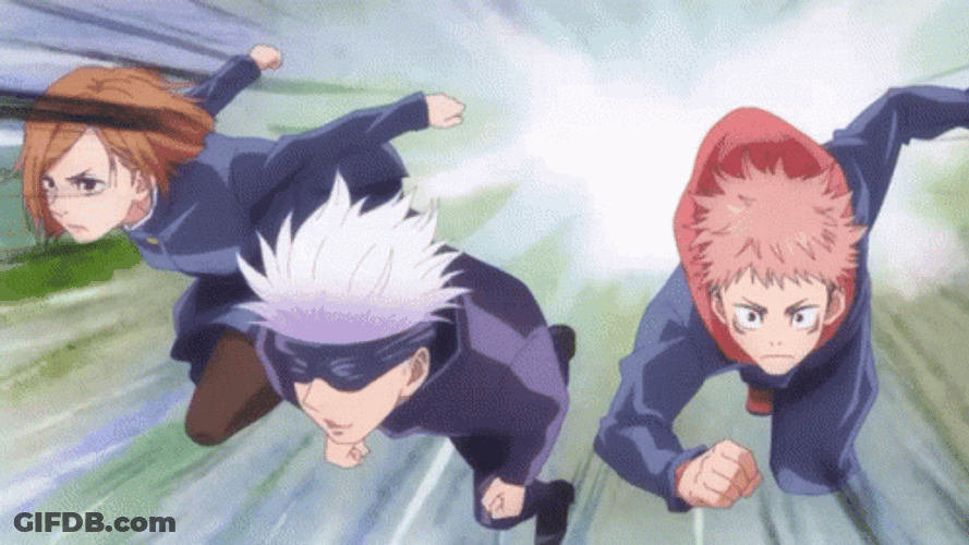 Anime Running GIF