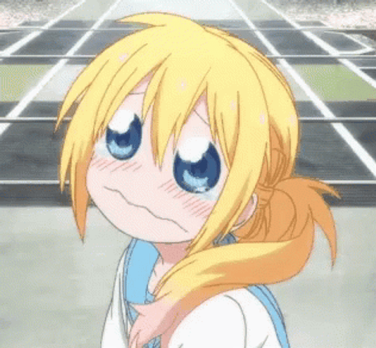Anime Sad Chitoge Kirisaki GIF