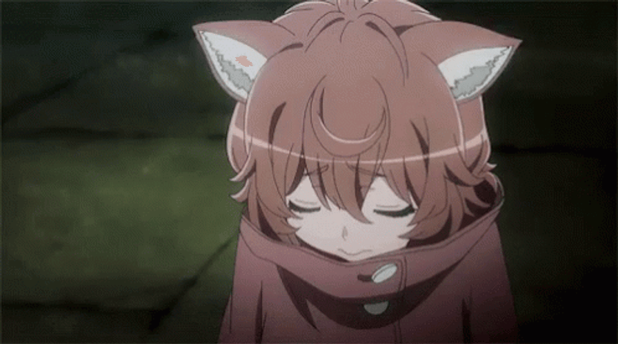 Anime Sad Dan Machi GIF