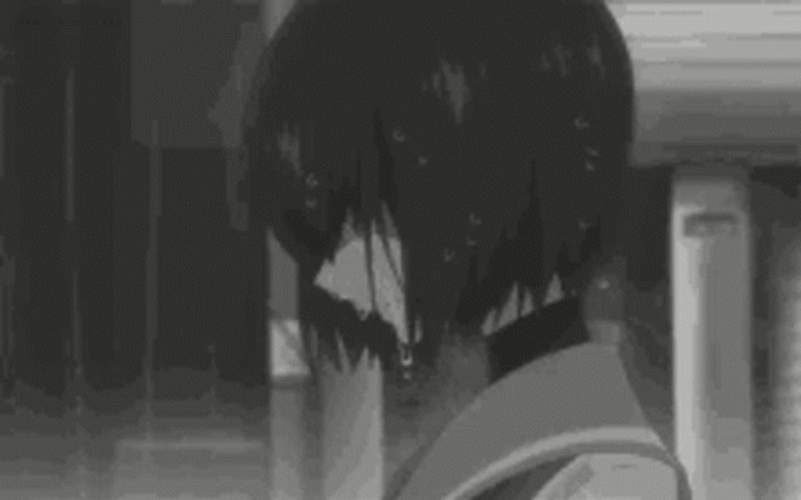 Anime Sad Girl Walking In Rain GIF