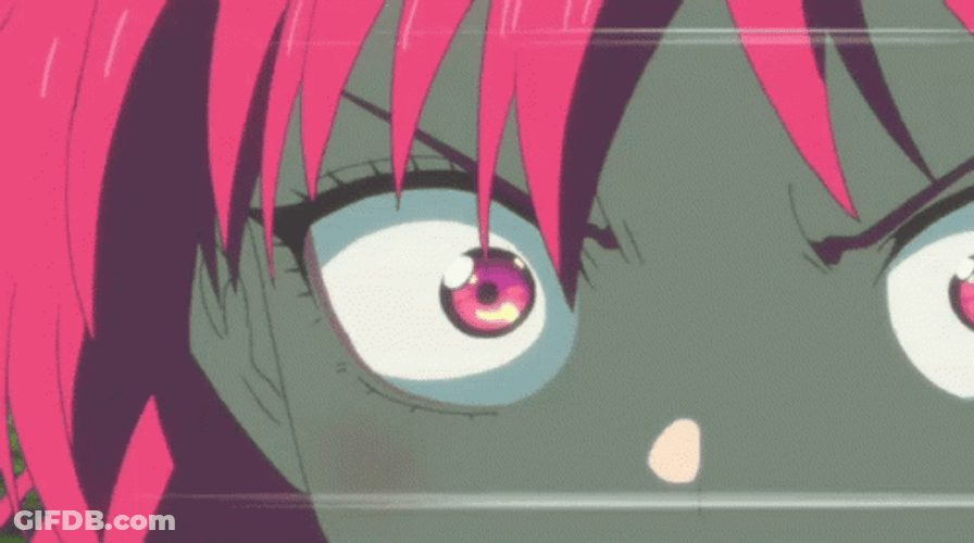 Anime Saki Saki Powerful Punch GIF
