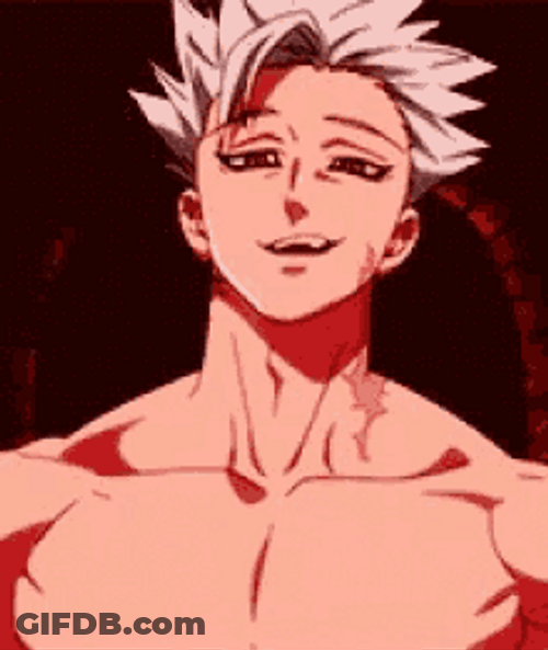 Anime Seven Deadly Sins Ban Neck Scar GIF