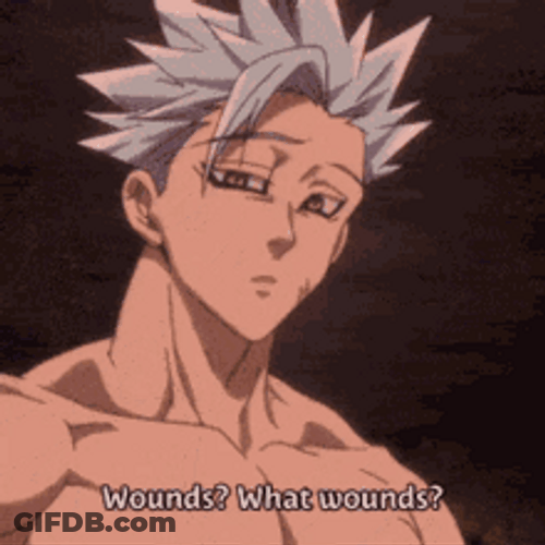 Anime Seven Deadly Sins Ban What Wounds GIF