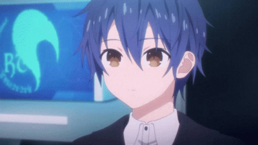 Anime Shido Itsuka Dragged Disappearing In Black Hole GIF