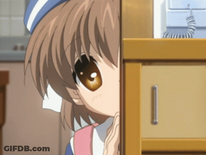 Anime Shy Clannad After Story GIF