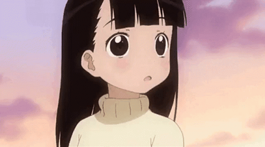 Anime Shy Girl Maon Tamayura GIF