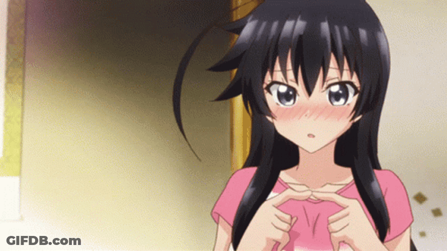 Anime Shy Shomin Sample Karen GIF