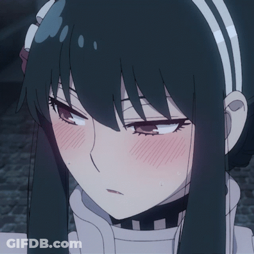 Anime Shy Yor Forger Spy X Family GIF