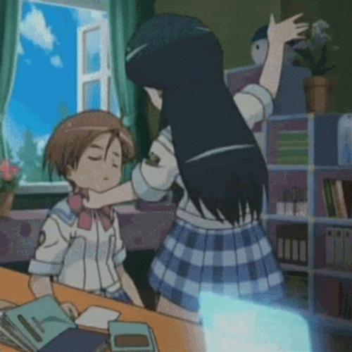 Anime Sibling Slap GIF