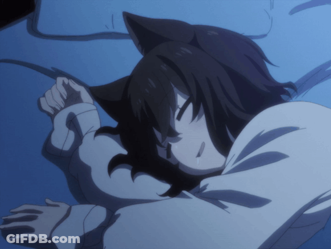 Anime Sleep FraN GIF