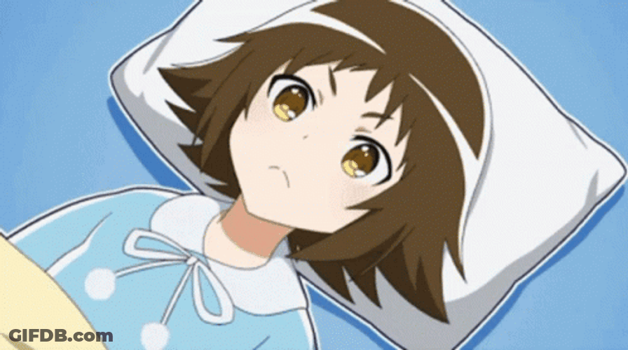 Anime Sleep Mitsumine Mashiro GIF