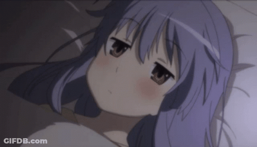 Anime Sleep Renge Miyauchi GIF