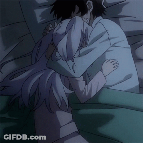 Anime Sleep Tsukasa Mizugaki And Isla GIF