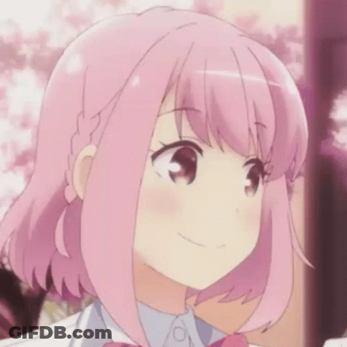 Anime Smile Akari Hoshizaki GIF