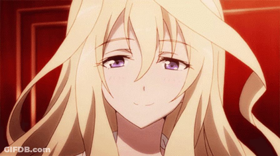 Anime Smile Claudia Enfield The Asterisk War GIF