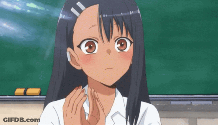 Anime Smile Hayase Nagatoro GIF