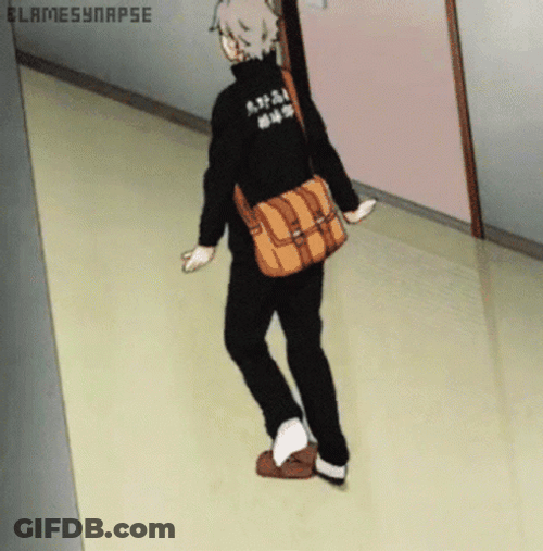 Anime Speed Walking GIF