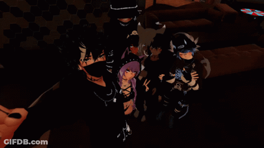 Anime Squad Goals GIF
