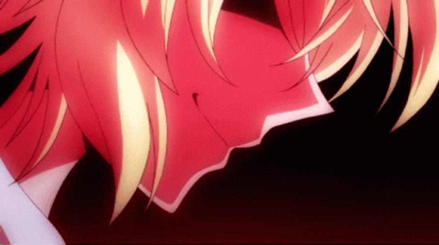 Anime Street Fighter Akuma Smirking GIF