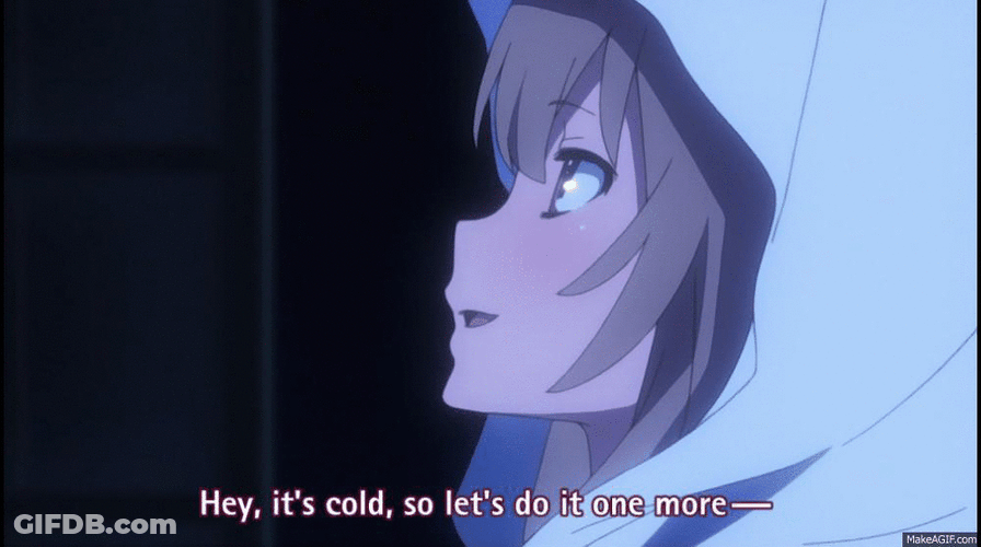 Anime Toradora Sweet Kiss GIF