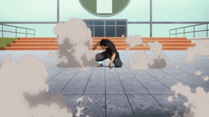 Anime Transition Fire Force Shinra Kusakabe GIF