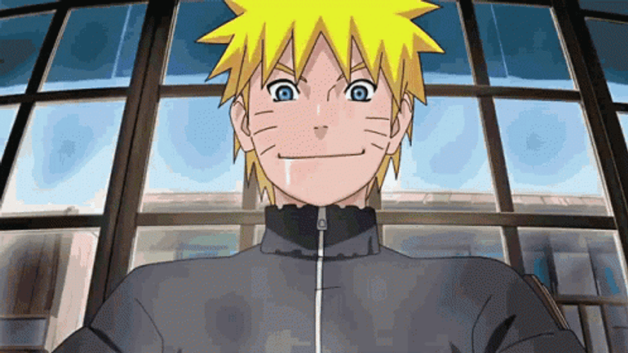 Anime Transition Naruto Uzumaki Nine Tail Sage Mode GIF