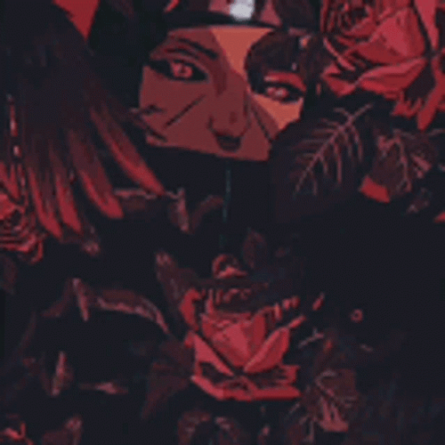 Anime Transition Uchiha Clan Logo GIF