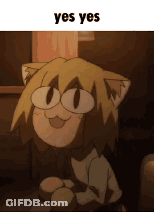 Anime Tsukihime Neco Ark Yes Yes Yes GIF