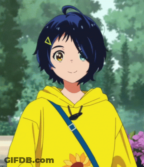 Anime Walking Ai Ohto Wonder Egg Priority GIF