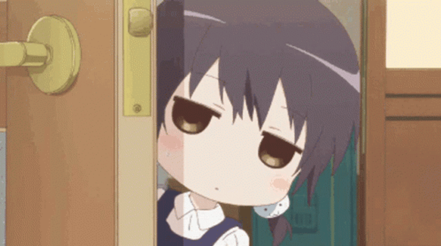 Anime Walking Leaving Yui Funami Yuru Yuri GIF
