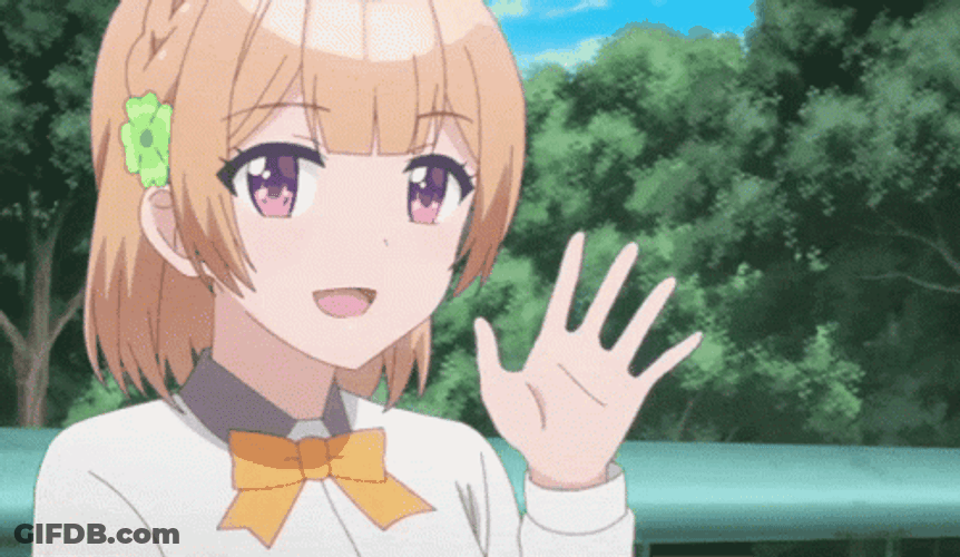 Anime Wave Kuroha Shida GIF