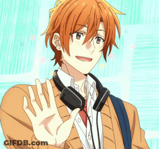 Anime Wave Of Sasaki While Talking GIF