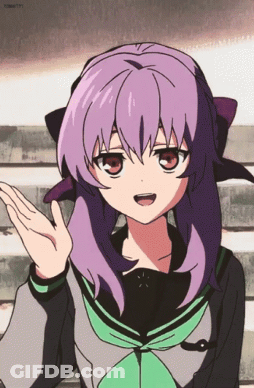 Anime Wave Shinoa Hiragi GIF