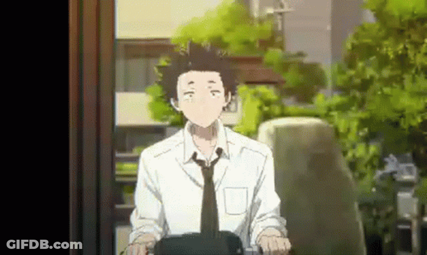 Anime Wave Shoya Ishida GIF