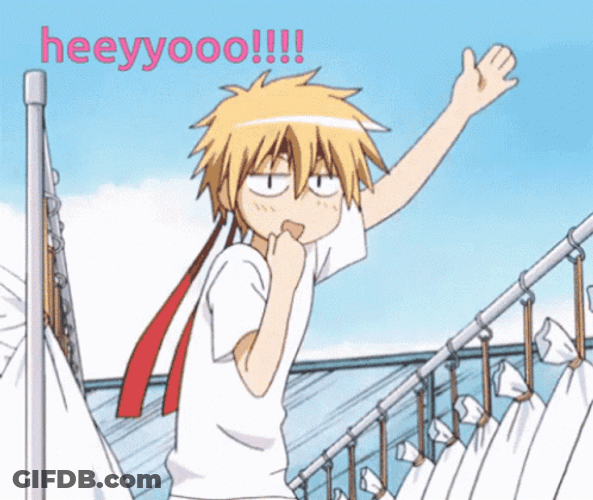 Anime Wave Takumi Usui GIF