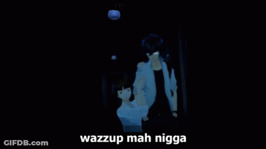 Anime Wazzup My Nigga GIF
