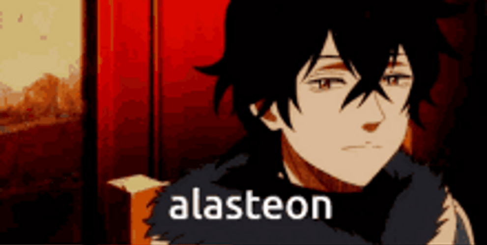 Anime Yuno Grinberryall  Black Clover Nod No Emotion GIF