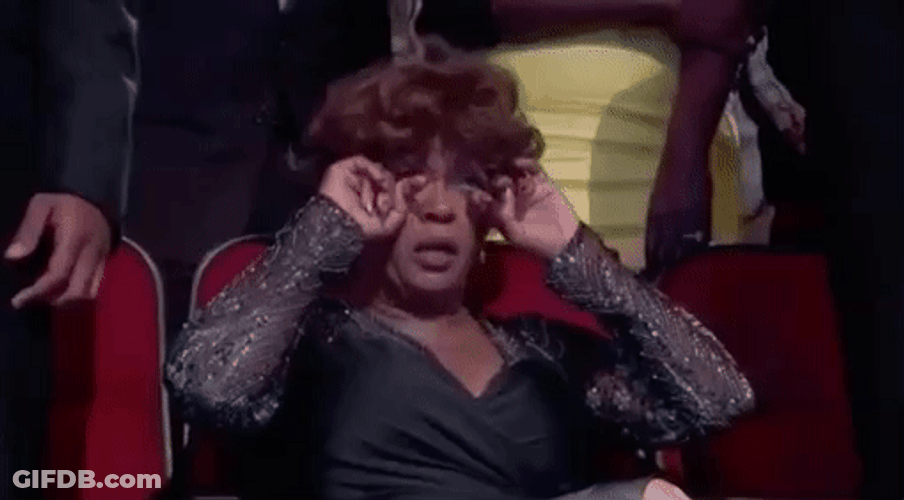 Anita Baker Holding Back Tears Trying Not To Cry GIF