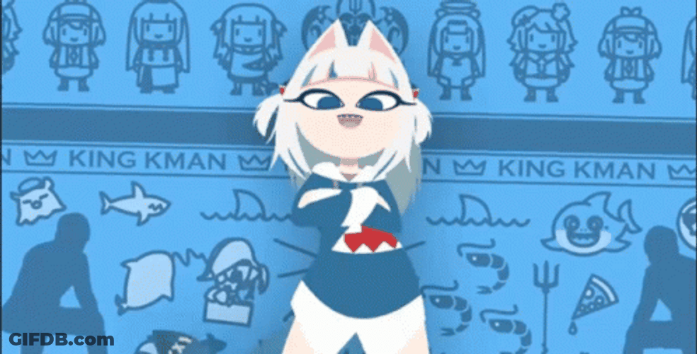 Ankha Big Smile Little Pointed Teeth GIF