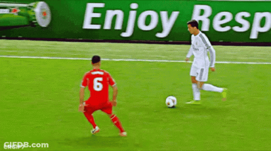 Ankle Breakers Cristiano Ronaldo GIF