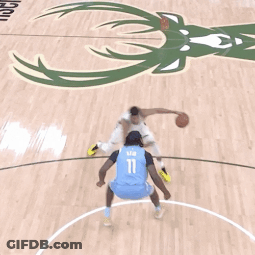 Ankle Breakers Giannis And Naz Reid GIF