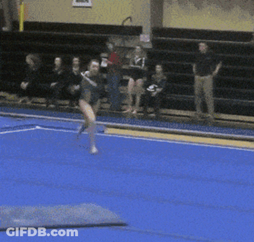 Ankle Breakers Gymnast GIF