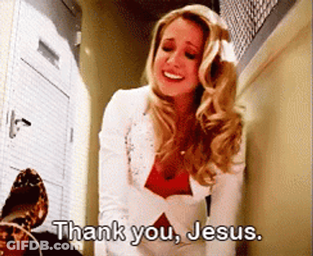 Anna Camp Crying Thank You Jesus GIF