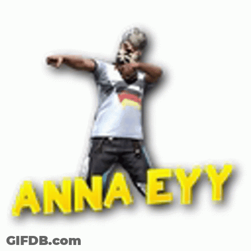 Anna Eyy Dabbing GIF